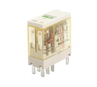 ORJ2SL 2 Set Intermediate POWER Relay Small Electromagnetic Relay With Light LED With Built-in Diode(DC12V,ORJ2SL)