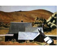 Orjdjz Wxkbl Burly Cobb's House by Edward Hopper Poster and Prints Retro Wal Art Edward Hopper Painting Canvas for Home Wall Picture Decor 30x40cm Frameless