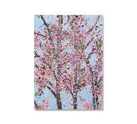Orjdjz Wxkbl Damien Hirst Poster《Cherry Blossom Tree》Prints Modern Wall Art Damien Hirst Canvas Painting Pop Pastel Picture for Home Room Decor 40x60cm Unframed