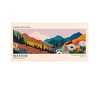 Orjdjz Wxkbl Henri Matisse Landscape Poster Henri Matisse Wall Art Vintage Flower Canvas Painting Colorful Prints for Home Wall Decor Picture 50x150cm Frameless