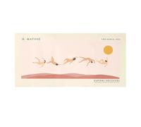 Orjdjz Wxkbl Henri Matisse Poster Henri Matisse Wall Art The Dance and Sun Canvas Painting Landscape Prints for Home Wall Decor Picture 50x150cmx1 Frameless