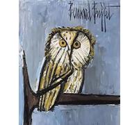Orjdjz Wxkbl Little Owl by Bernard Buffet Poster and Prints Bernard Buffet Canvas Painting Abstract Wall Art for Bedroom Picture Decor 30x40cmx1 Frameless