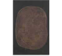 Orjdjz Wxkbl Lucio Fontana Poster《Spatial Concept》Canvas Painting Abstract Wall Art Lucio Fontana Prints Modern Picture for Living Room Decor 40x50cm Frameless