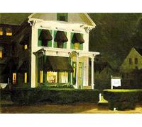 Orjdjz Wxkbl Rooms for Tourists by Edward Hopper Poster and Prints Retro Wal Art Edward Hopper Painting Canvas Abstract for Home Picture Decor 30x40cm Frameless