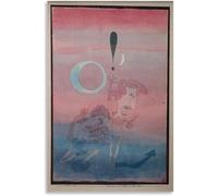 Orjdjz Wxkbl The ballet the false oath by Paul Klee Poster Cubism Abstract Wall Art Paul Klee Prints Retro Painting Canvas for Home Decor 16x24in Frameless