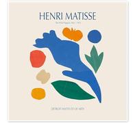 Orjdjz Wxkbl The Wild Poppies by Henri Matisse Poster and Prints Vintage Wall Art Henri Matisse Painting Canvas for Home Wall Picture Decor 50x50cm Frameless