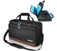 ORKELS DJ Controller Bag, Portable DJ Travel Case with Storage Pocket, Fits Pioneer DDJ 400 SB3 SB2 RB 200, FLX4 REV1, DJ2GO2 Party Mix