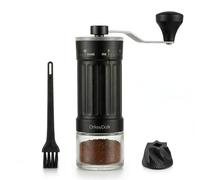 OrkeyDolk® External Adjustable Manual Coffee Grinder with High Precision Contemporary Ceramic Cone Grinder 40 Level Adjustment Suitable for Aeropress, Pour Over and Moka Jugs