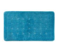 Orkney - Crosshatch Bath mat in Aqua - TJ Hughes
