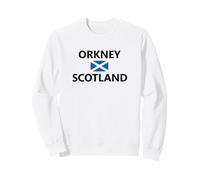 Orkney Scotland Scottish Flag Island Town City Sweatshirt