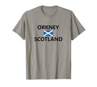 Orkney Scotland Scottish Flag Island Town City T-Shirt