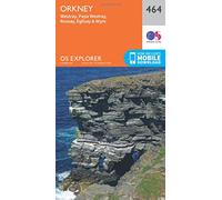 Orkney - Westray, Papa Westray, Rousay, Egilsay & Wyre Map | Ordnance Survey | OS Explorer Map 464 | Scotland | Walks | Hiking | Maps | Adventure
