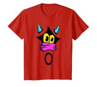 Orko Retro He Man Toy 1980 T-Shirt, Youth, Red, X-Small