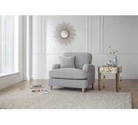 Orla Arm Chair Manhattan Apricot The Great Sofa Company Light Grey One Size