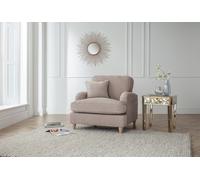 Orla Arm Chair Manhattan Apricot The Great Sofa Company Taupe One Size