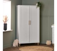 Orla Double Wardrobe - White