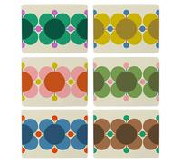 Orla Kiely Atomic Flower Set of 6 Placemats