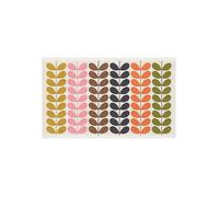 Orla Kiely Auburn Multi Stem Cotton Bath Mat Olive