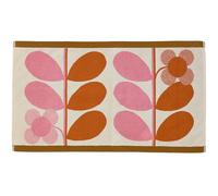 Orla Kiely Bathroom Towel Stem Bloom Duo Blush - Bath Mat, 50x90cm