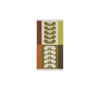 Orla Kiely Bathroom Towel Stem Check Hazel-Ochre - Hand Towel, 50x90cm