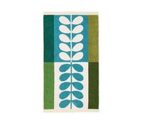 Orla Kiely Bathroom Towel Stem Check Willow - Bath Towel 125 x 70cm
