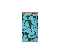 Orla Kiely Bathroom Towel Wildflower Blue Lagoon - Hand Towel, 50x90cm