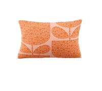 Orla Kiely Bedding - Block Garden Orange Sorbet 100% Cotton Duvet Cover Set 200 Thread Count (Standard Pillowcase Pair: 50cm x 75cm)