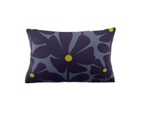 Orla Kiely Bedding - Wildflower Indigo 100% Cotton Duvet Cover Set 200 Thread Count (Standard Pillowcase Pair: 50cm x 75cm)