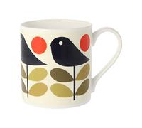 Orla Kiely Christmas Early Bird, Fine Bone China Mug