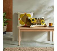 Orla Kiely Cushion - Atomic Flower Primrose - 100% Cotton 45cm x 45cm