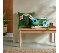 Orla Kiely Cushion - Buttercup Pine - 100% Cotton 45cm x 45cm