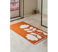 Orla Kiely Cut Stem Bath Mat - Tulip-Paprika Pink