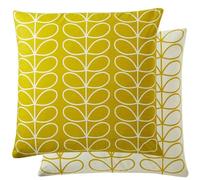 Orla Kiely Linear Stem Large Cushion, 50x50cm Colour: Orla Kiely Sunflower