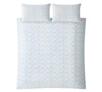 Orla Kiely Linear Stem Neptune Blue Bedding Duvet Cover, Super King 260x220cm