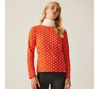 'Orla Kiely' Long Sleeve Winter Tee Regatta Red 14