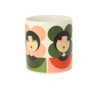 Orla Kiely 'Luna Pink/Green' Mug 350ml
