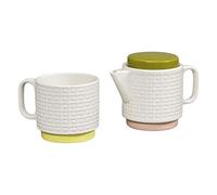 Orla Kiely OK599 Tea for One-Pressed Flower, Cream