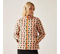 'Orla Kiely Printed Baffled' Jacket Regatta Pink 12