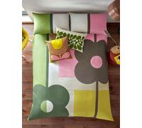 Orla Kiely Pure Cotton Abacus Block Percale Bedding Set Multi