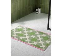 Orla Kiely Retro Flower Cotton Bath Mat Green