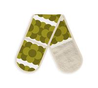 Orla Kiely Retro Green Stripe Double Oven Glove