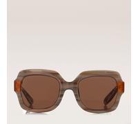 Orla Kiely Retro Square Sunglasses BROWN