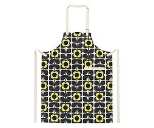 Orla Kiely | Scribble Square | Flower Apron | Primrose | Cotton