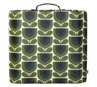 Orla Kiely | Striped Tulip | Garden Kneeler | Green | Leather Handle | Easy to Clean