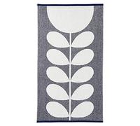 Orla Kiely Sunflower Bathroom Towel 580gsm 100% Cotton Whale Blue (Bath Towel 70 x 125 cm)