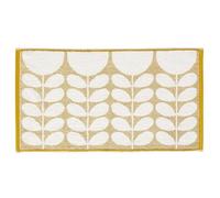 Orla Kiely Sunflower Dark Dandelion 580gsm 100% Cotton Bathroom Towels (Bath Mat (50cm x 90cm))