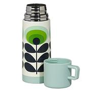 Orla Kiely Thermos Coffee Travel Mug, Green Flower Print, 350mL