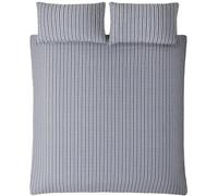 Orla Kiely Tiny Stem Whale Blue Bedding: Super King Size Duvet Cover (260cm x 220cm)