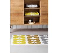 Orla Kiely Trio Stem Bath Mat - Dune Grey
