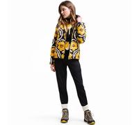 Orla Printed Baffled Jacket Apple Blossom Yellow 16
